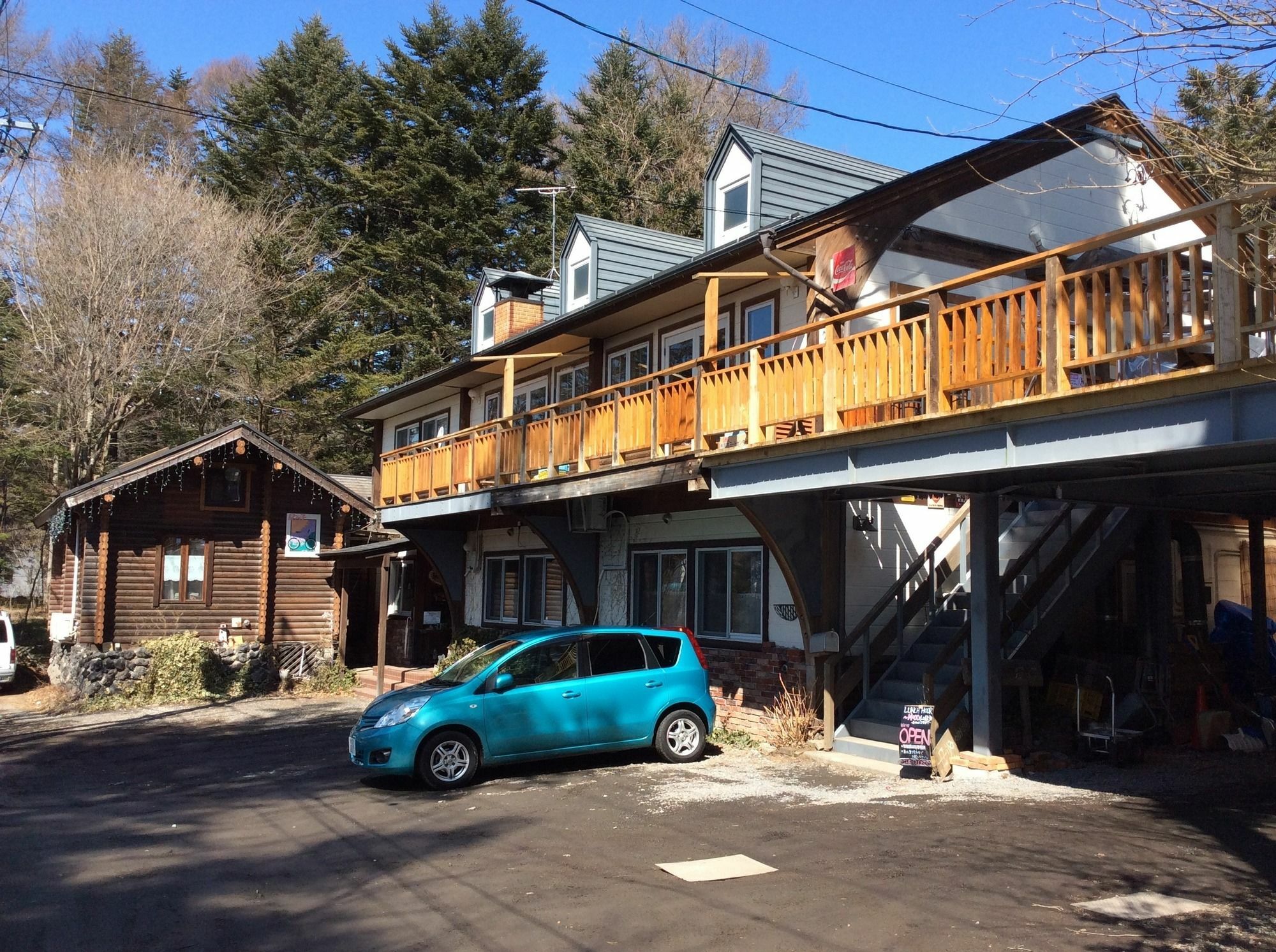 Pension And Log Cottage Hoshinoko 가루이자와 외부 사진